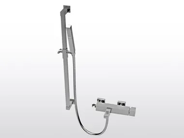 BAMBOO QUADRO 3267/302/306 - Shower mixer with hand shower by RUBINETTERIE STELLA - view 2